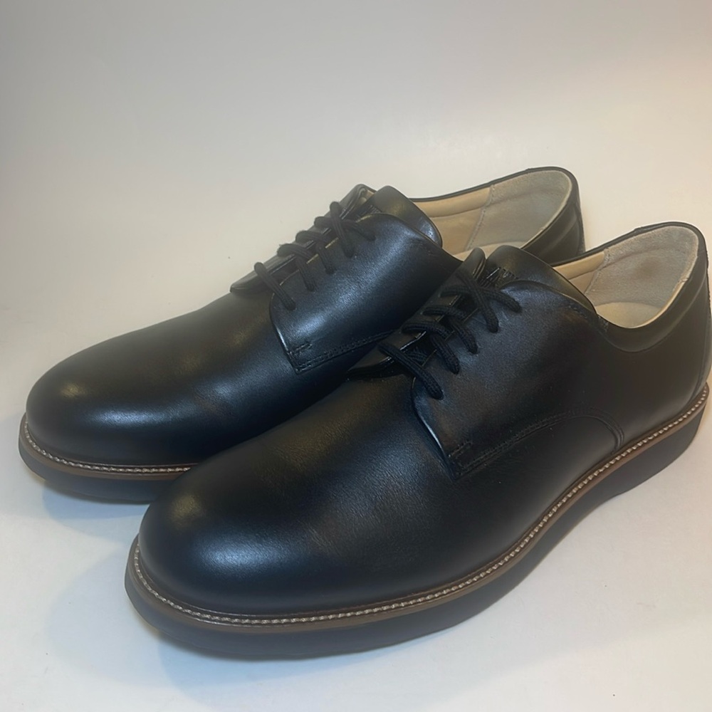 Samuel Hubbard Black Leather Dress Shoes “Founder” Men’s 11 M / Vibram Soles - Picture 2 of 6
